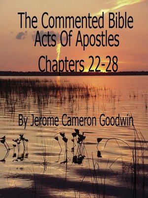 cover image of Acts of Apostles Chapters 22-28